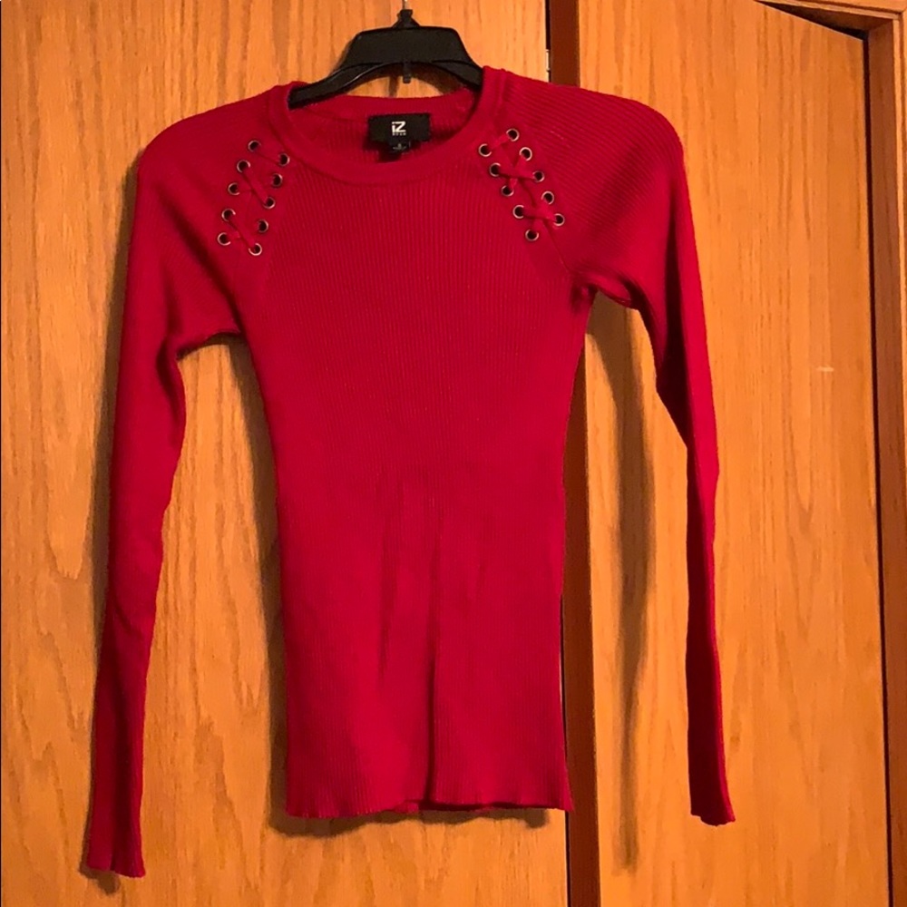 Red sweater
